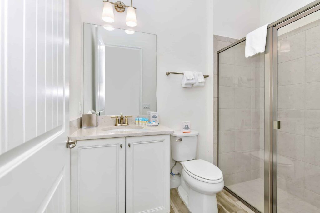 Bathroom 3 with walk-in shower: 6 Bedroom Cottage