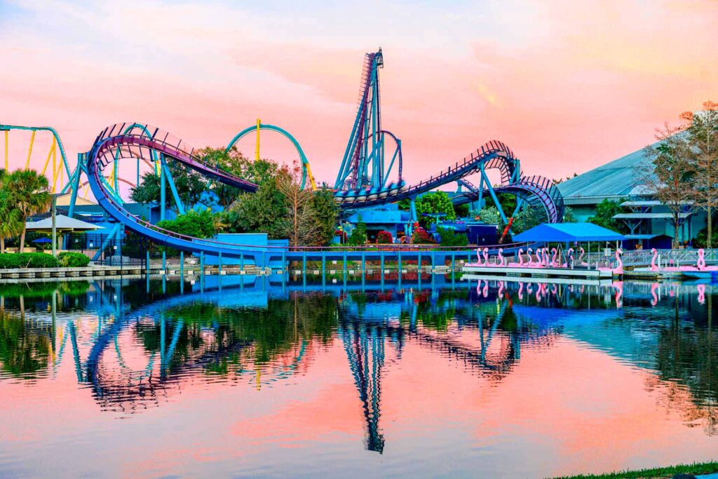 Mako roller coaster at SeaWorld Orlando