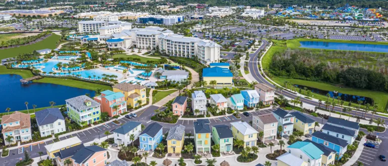 Margaritaville Resort and Cottages Orlando aerial view