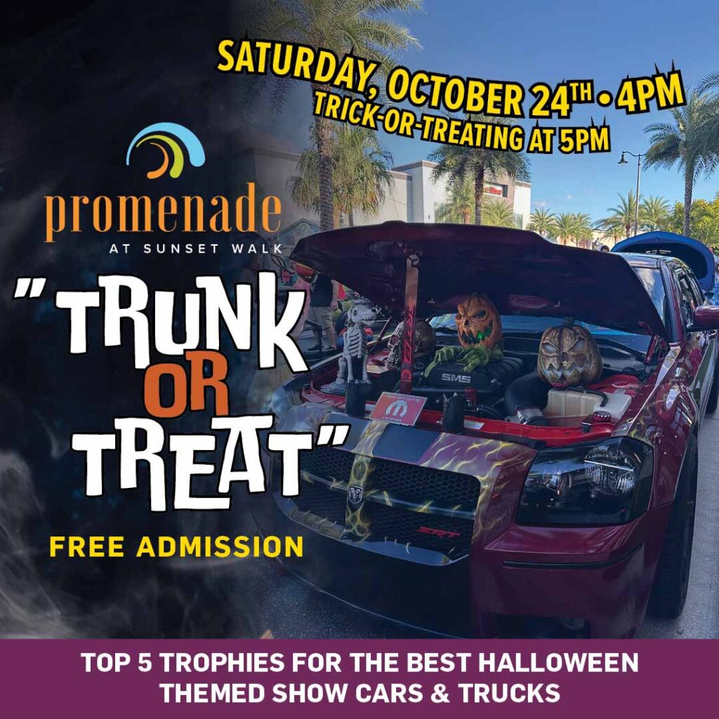 Trunk or Treat: October 24, 2026